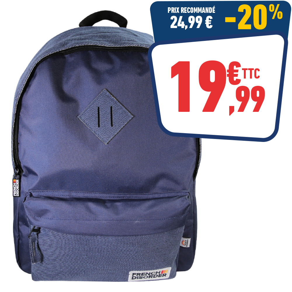 SAC À DOS FRENCH DISORDER MARINE