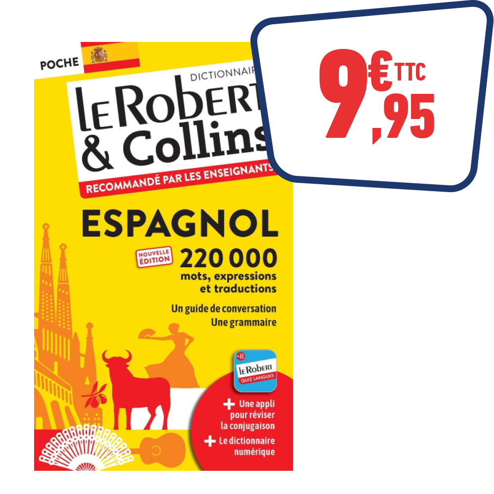 DICTIONNAIRE DE POCHE D'ESPAGNOL