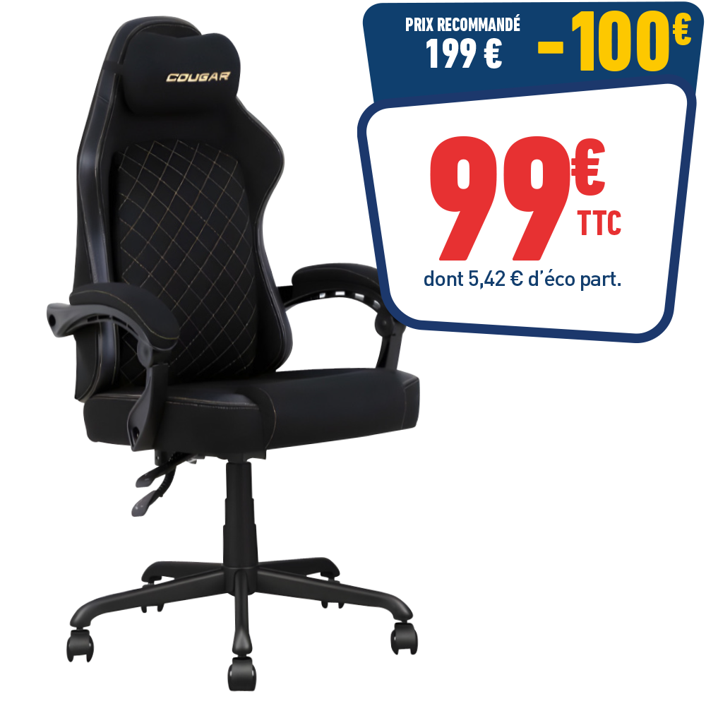 FAUTEUIL FUSION EX BLACK