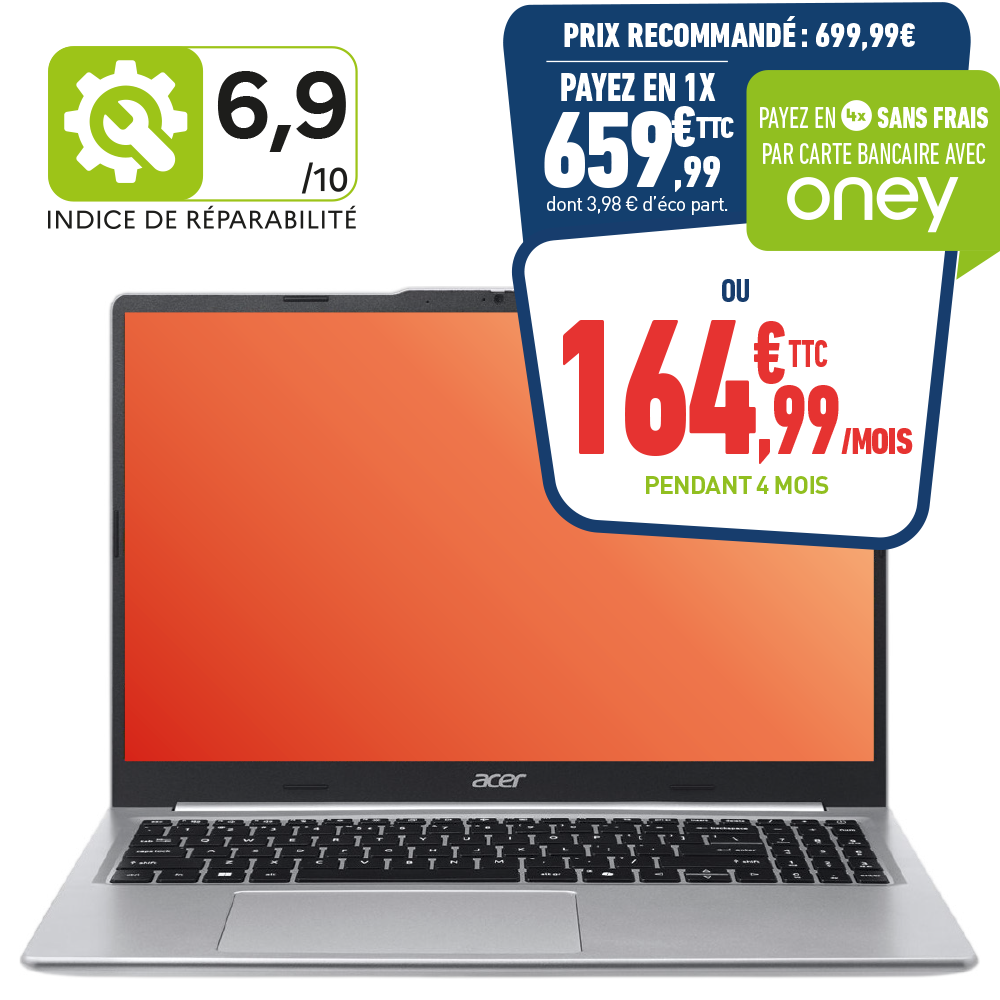 PC PORTABLE ASPIRE GO 15