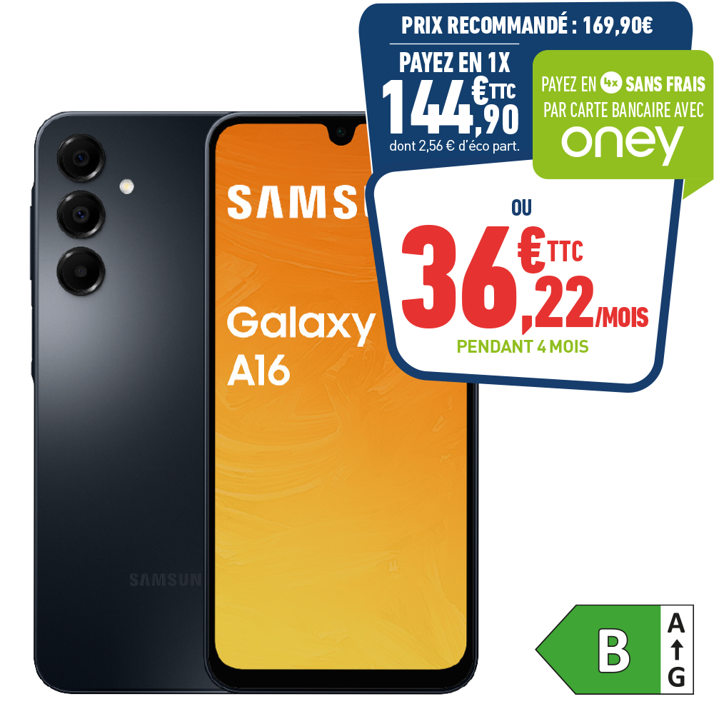 SAMSUNG GALAXY A16 128Go 4G