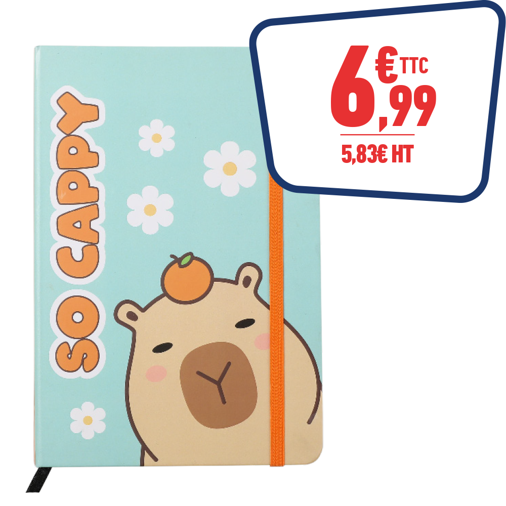 Cahier A5 CAPYBARA