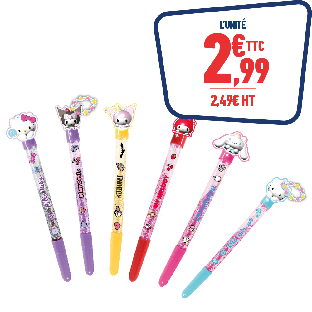 Stylos Hello Kitty and Friends
