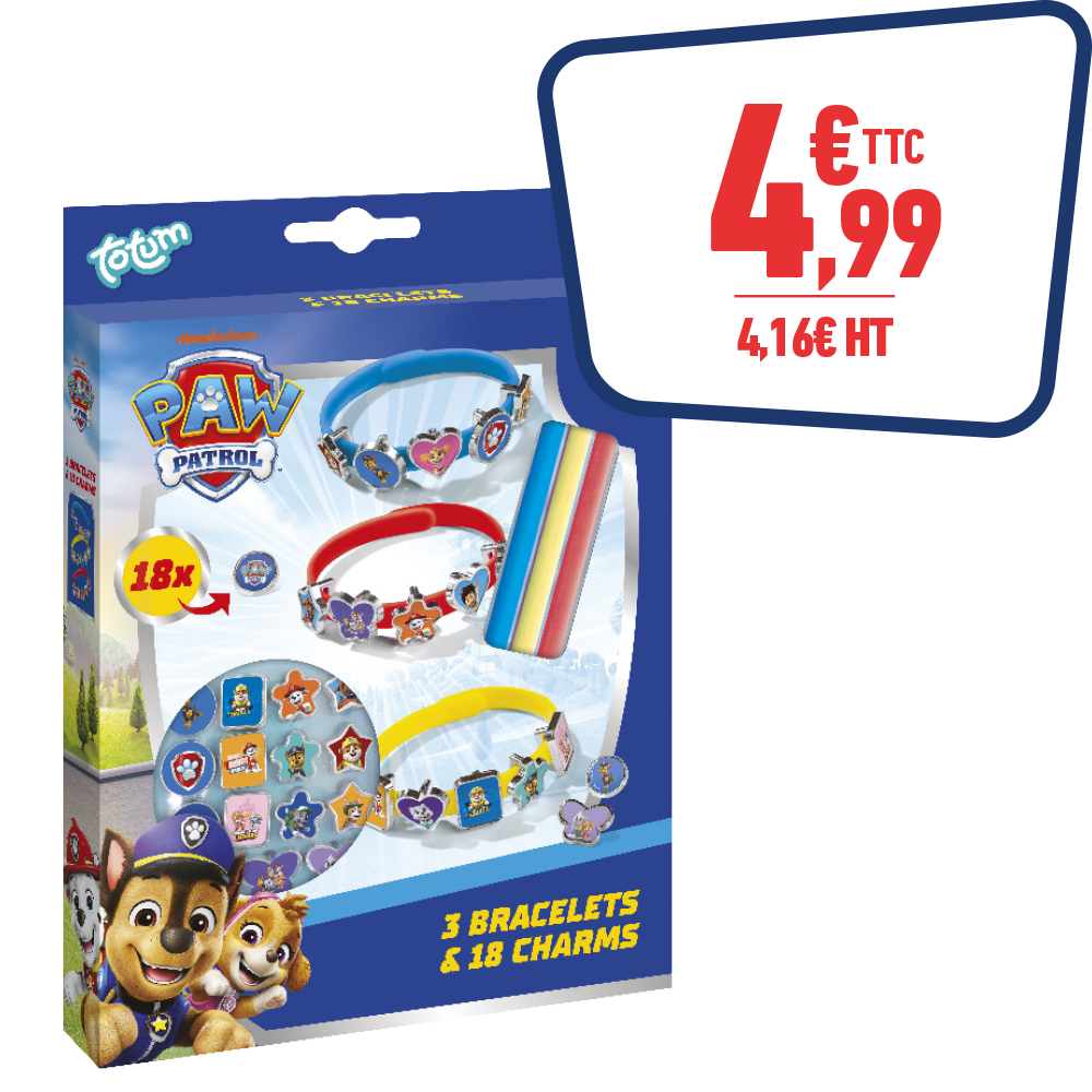 Kit Bracelets Pat Patrouille