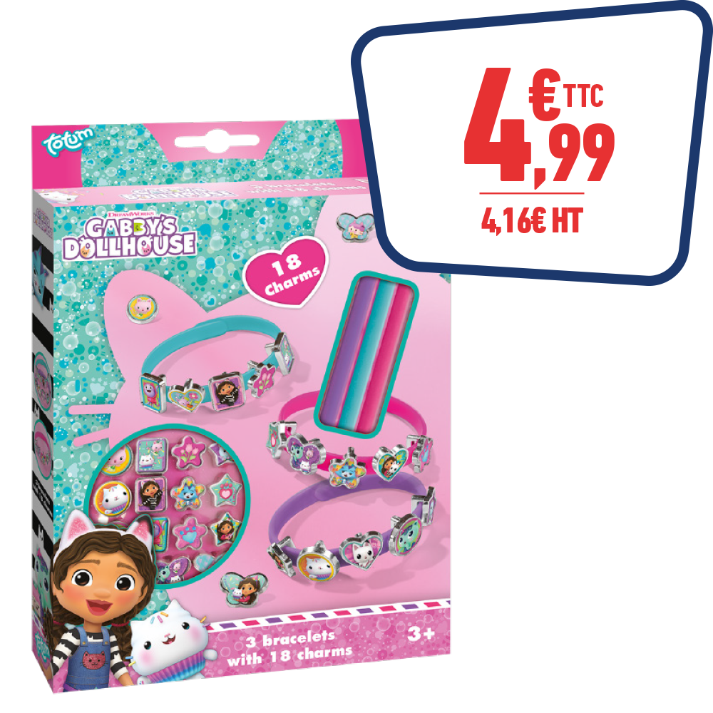 Kit Bracelets Gabby et la maison magique