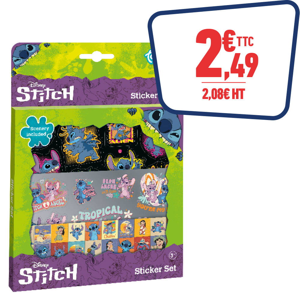 Autocollants Stitch