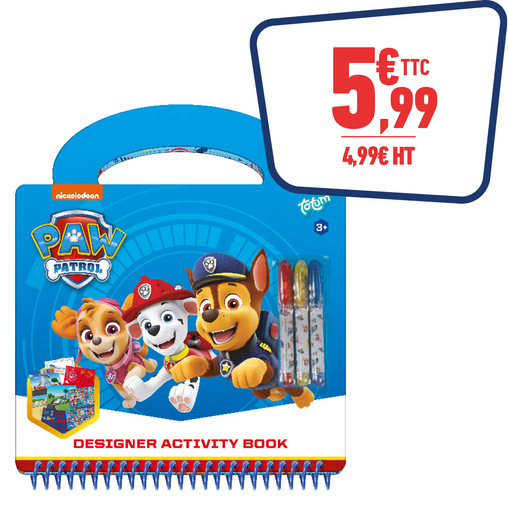 Livre d'activités PAT PATROUILLE