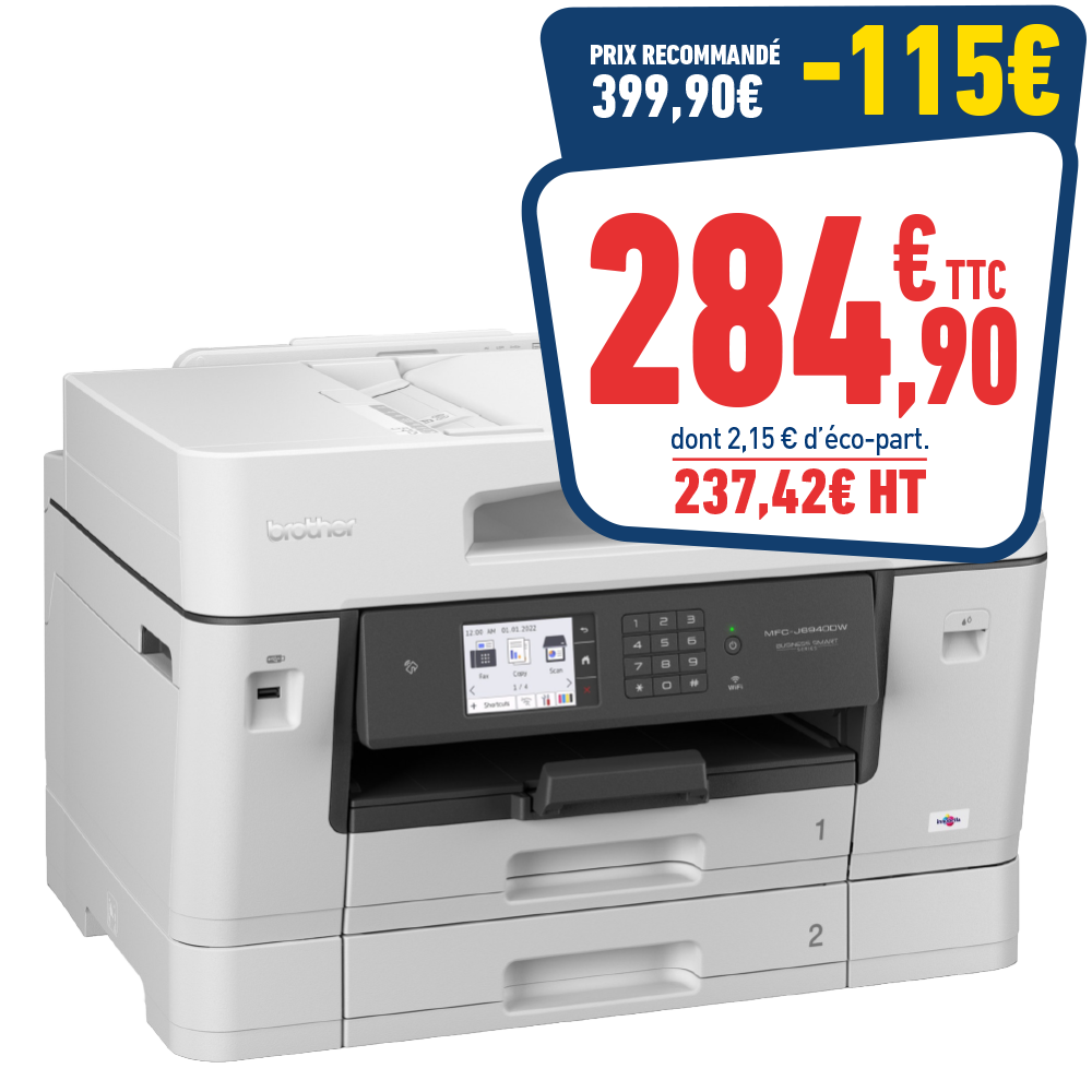 IMPRIMANTE JET D'ENCRE MULTIFONCTION BROTHER MFC-J6940DW