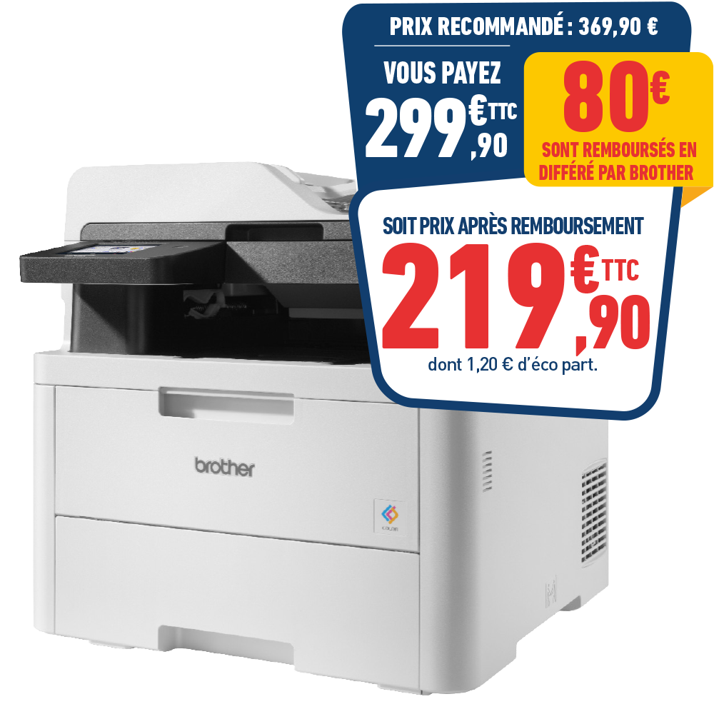 IMPRIMANTE LASER MULTIFONCTION BROTHER DCP-L3560CDW