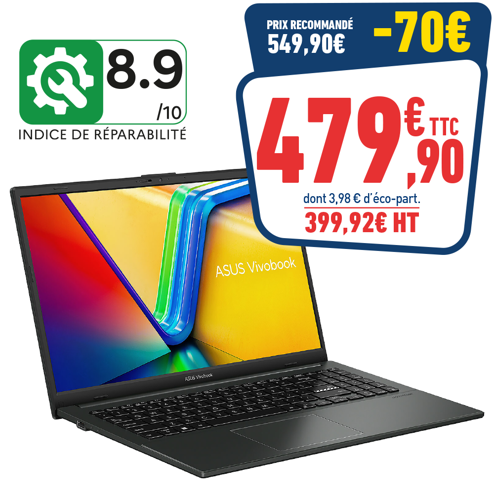 PC PORTABLE ASUS 15,6