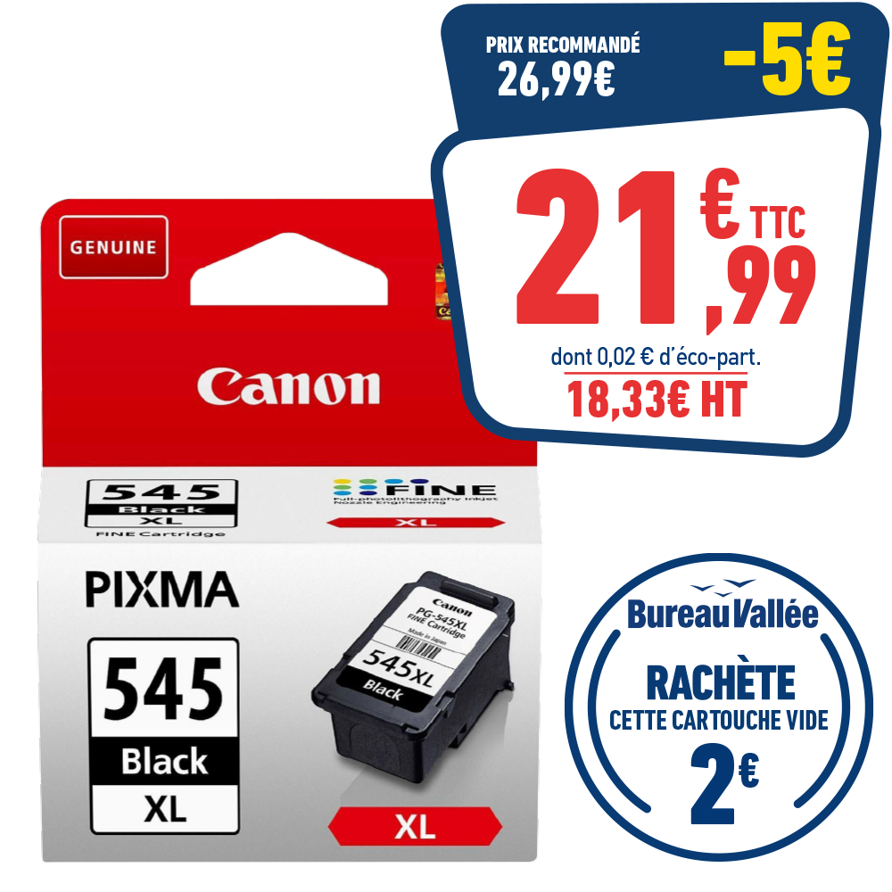 CARTOUCHE D’ENCRE CANON PG-545XL