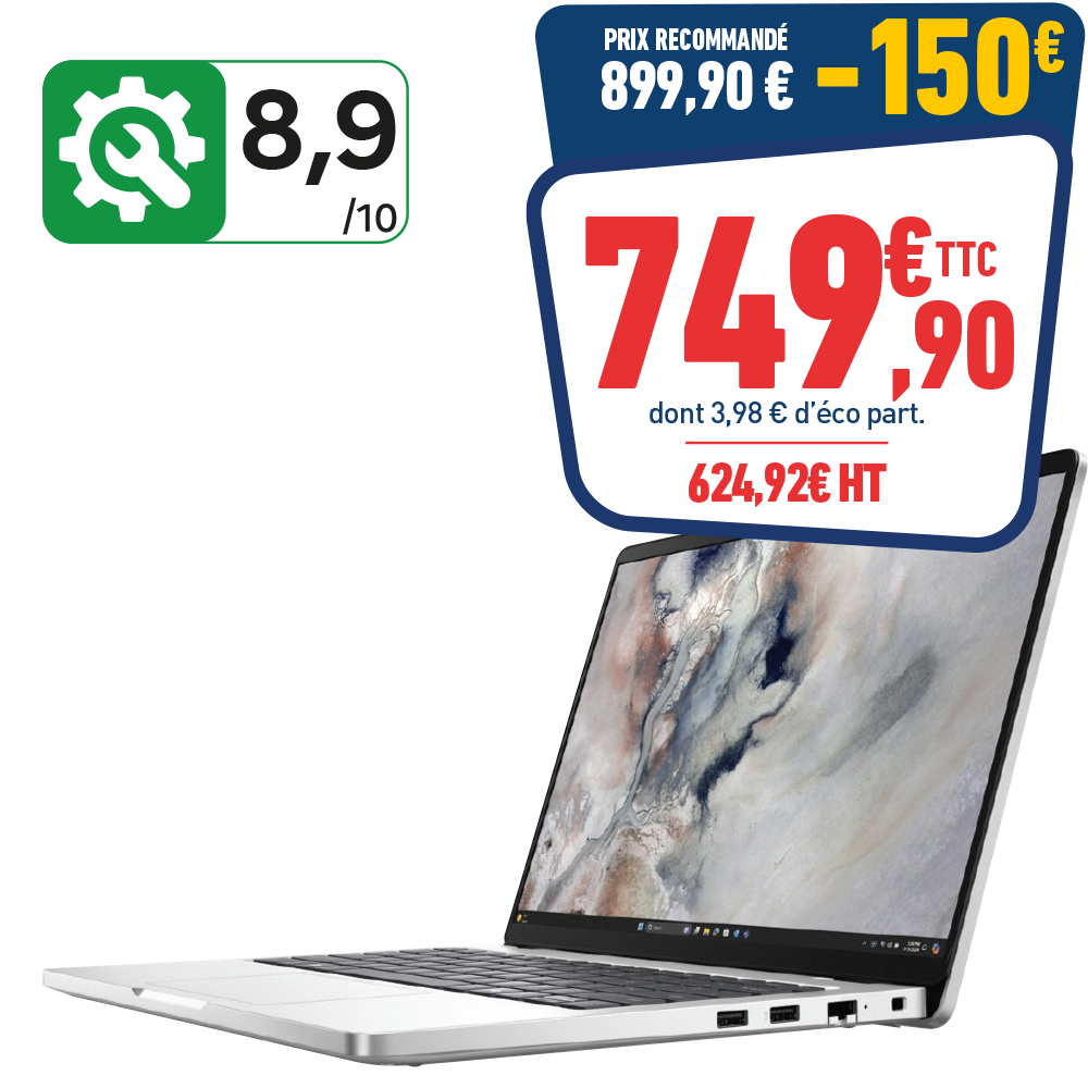 PC PORTABLE DELL PRO 14 I5-120U 16/512GO