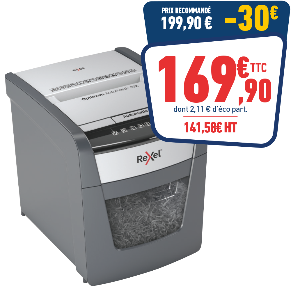 Destructeur Optimum AutoFeed+ 50X