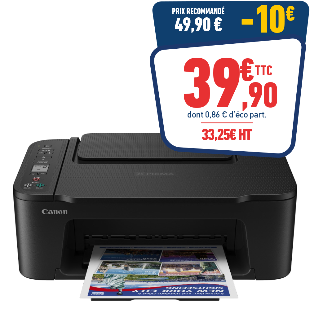 IMPRIMANTE MULTIFONCTION JET D'ENCRE CANON PIXMA TS3750i