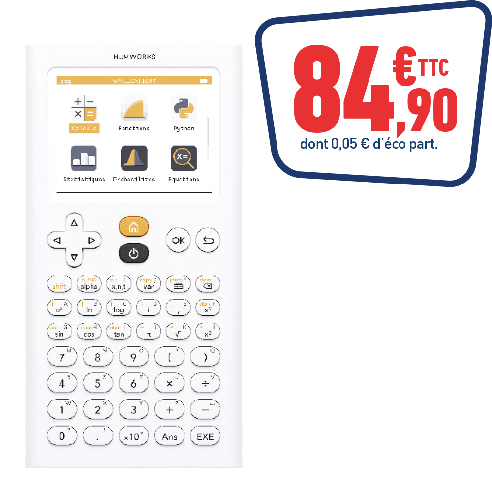 CALCULATRICE GRAPHIQUE NUMWORKS