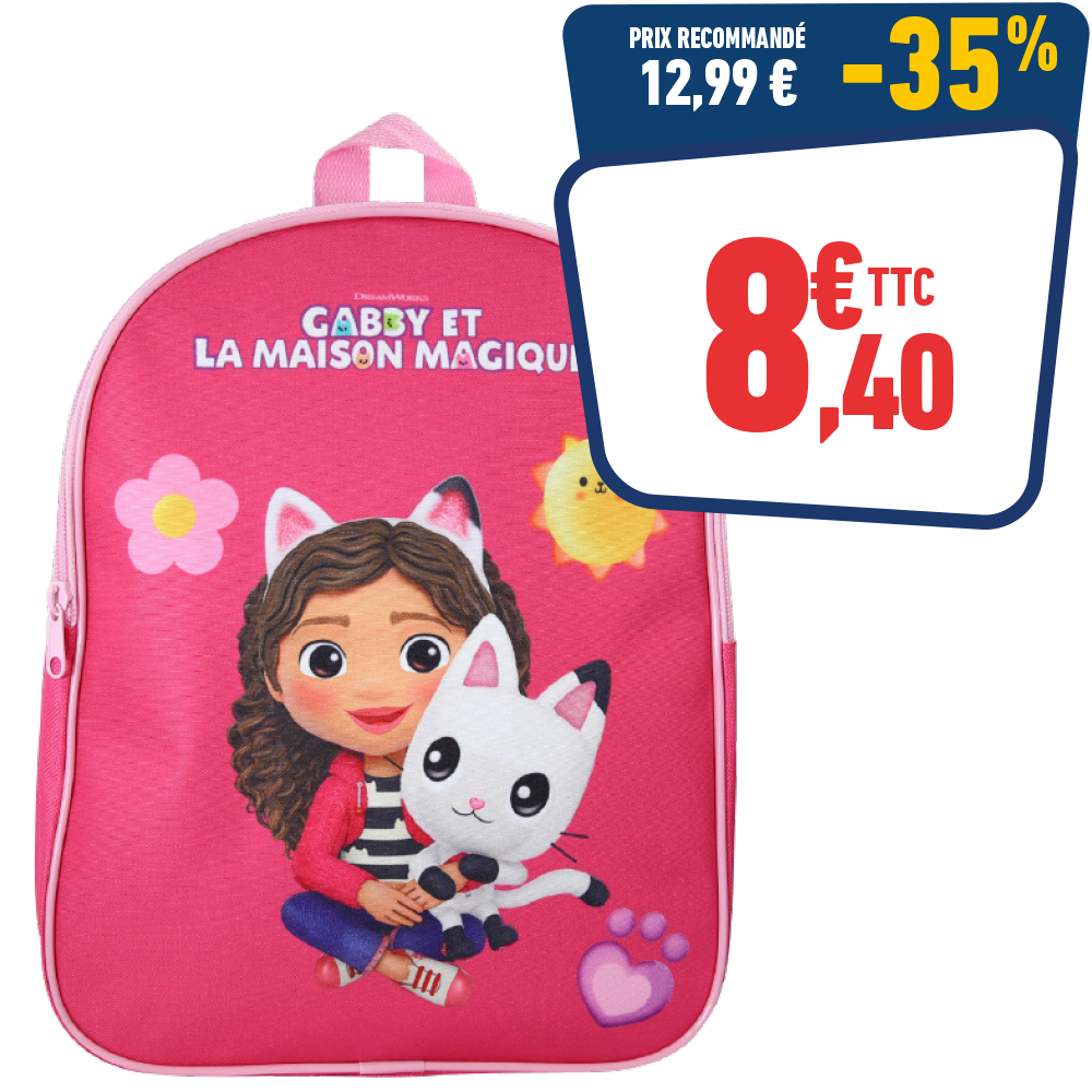SAC À GOÛTER GABBY ET LA MAISON MAGIQUE