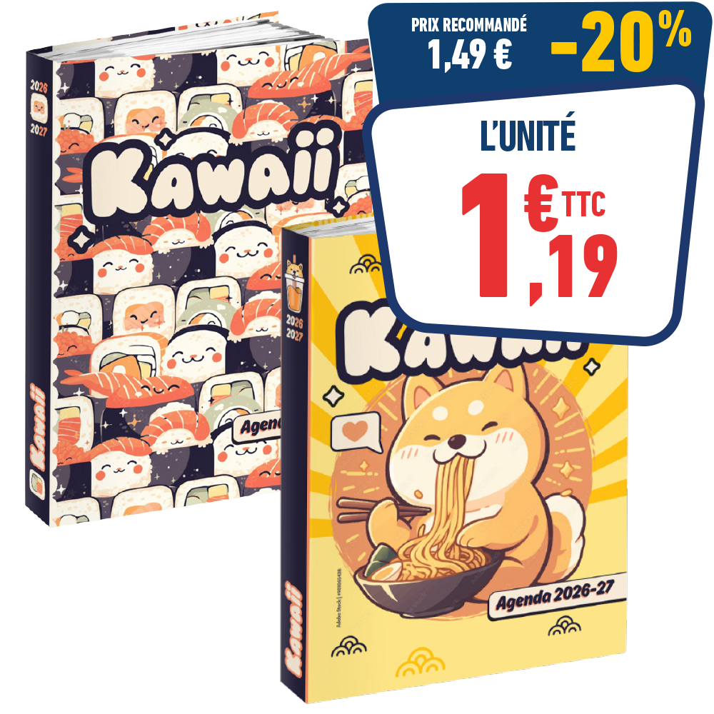 Agenda scolaire Kawai
