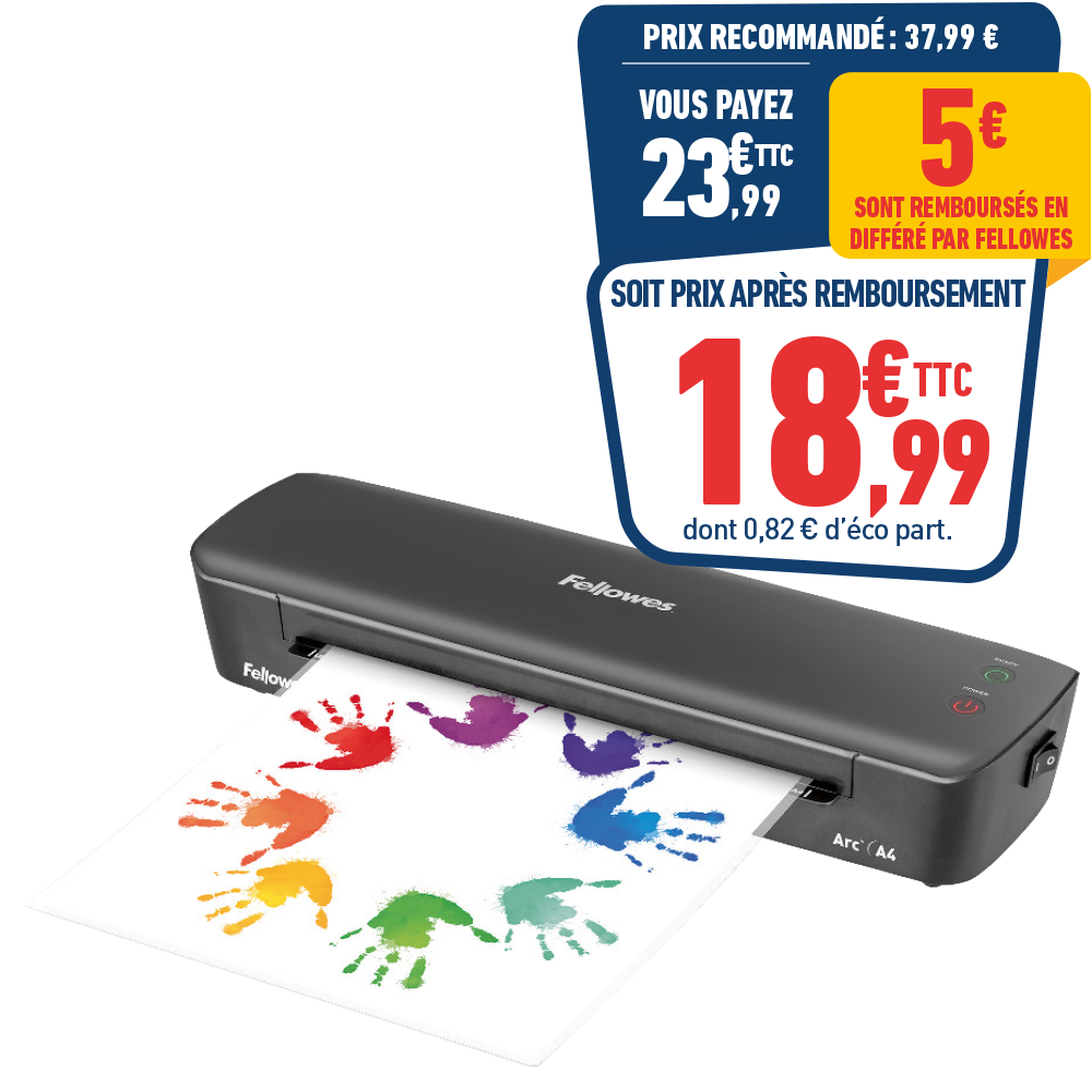 PLASTIFIEUSE FELLOWES ARC A4