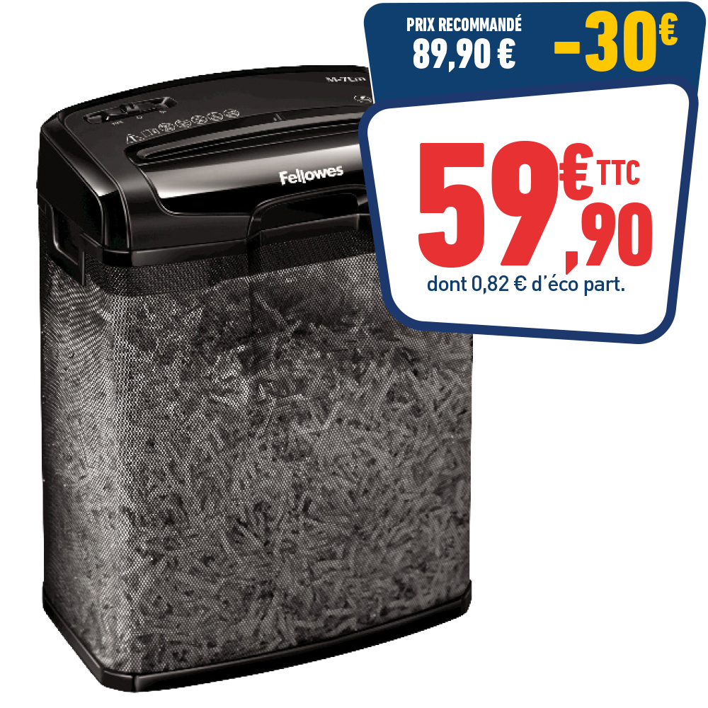 DESTRUCTEUR DE DOCUMENTS M-7CM