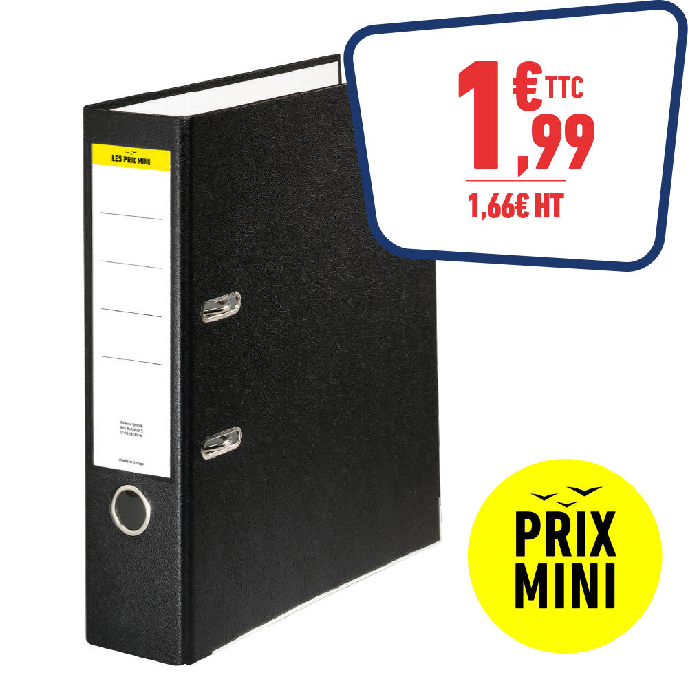 CLASS LEVIER A4 D75 NOIR PRIX MINI