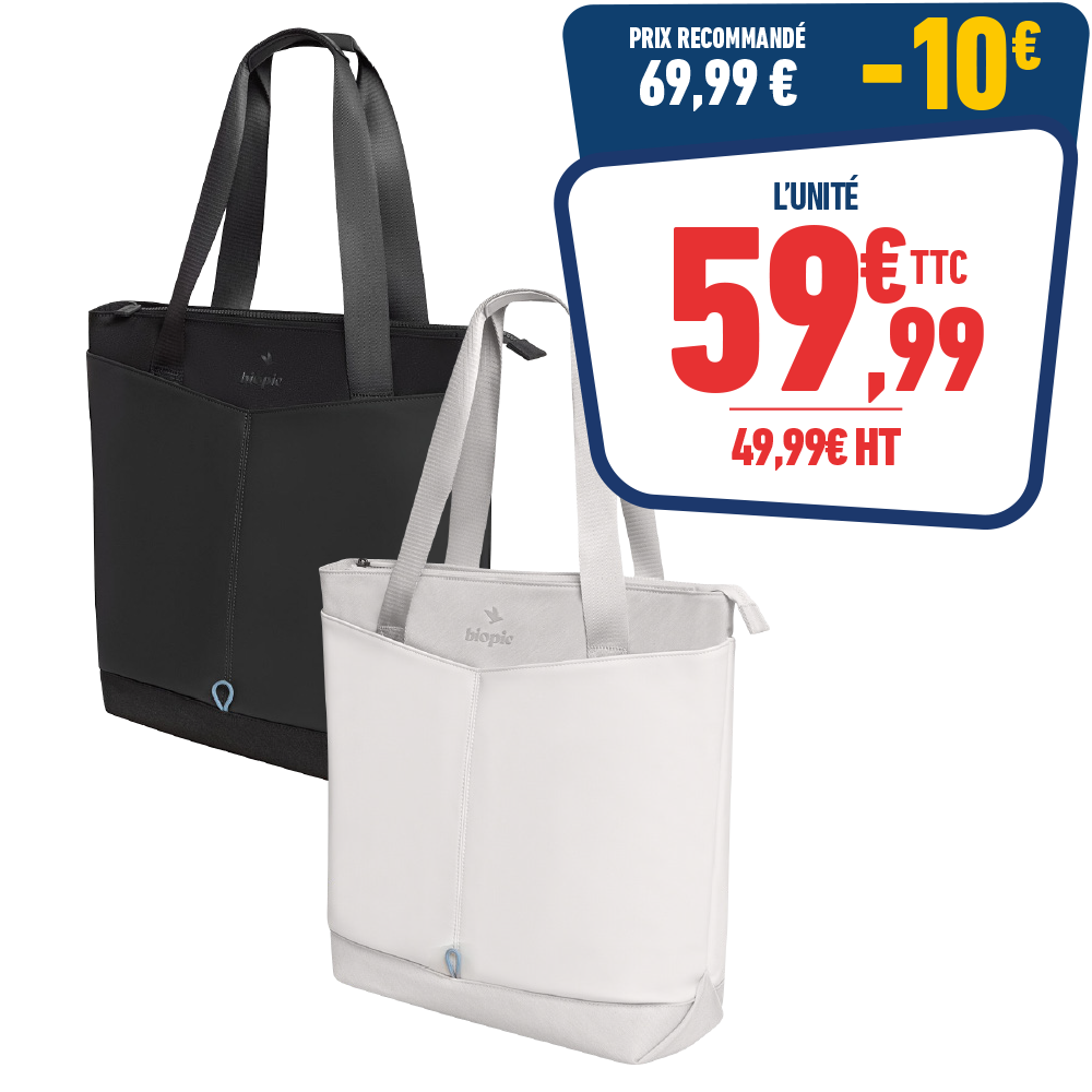 Tote bag INES 33,5 x 15 x 42,5 cm