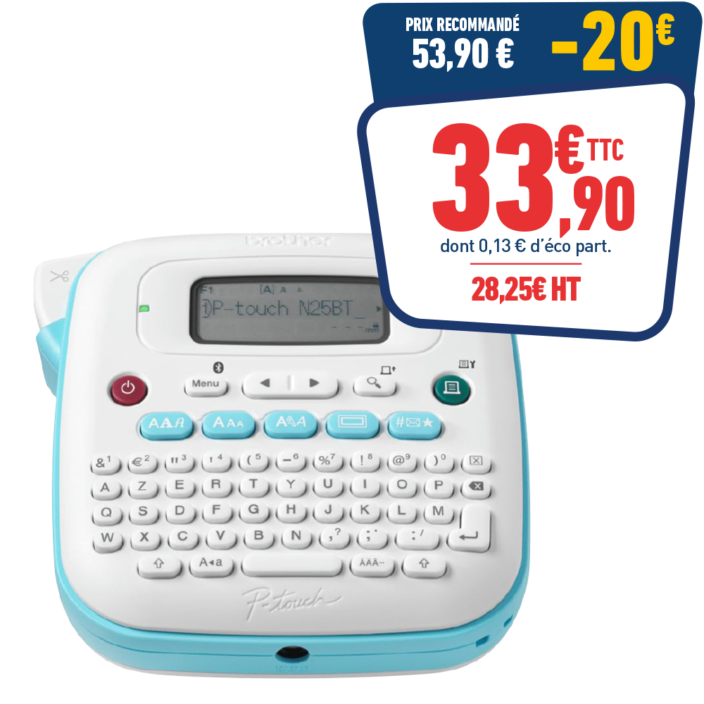 ETIQUETEUSE BROTHER PT-N25BT