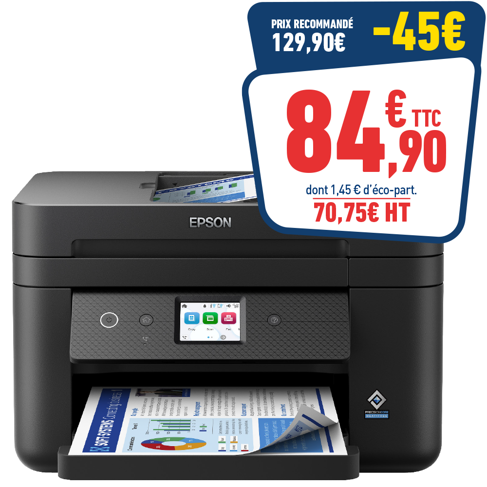 IMPRIMANTE JET D'ENCRE MULTIFONCTION EPSON WF-2960DWF