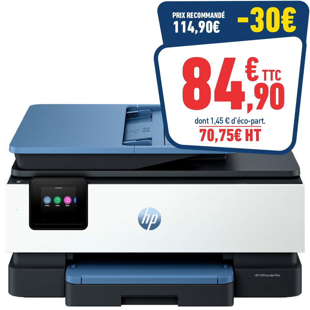 IMPRIMANTE JET D'ENCRE MULTIFONCTION HP OFFICEJET PRO 8125e