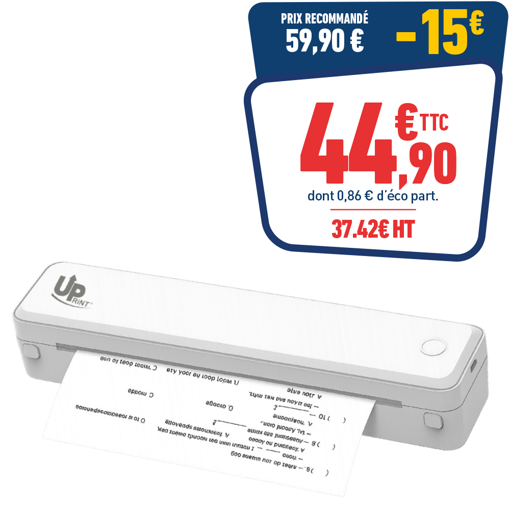 IMPRIMANTE THERMIQUE PORTABLE