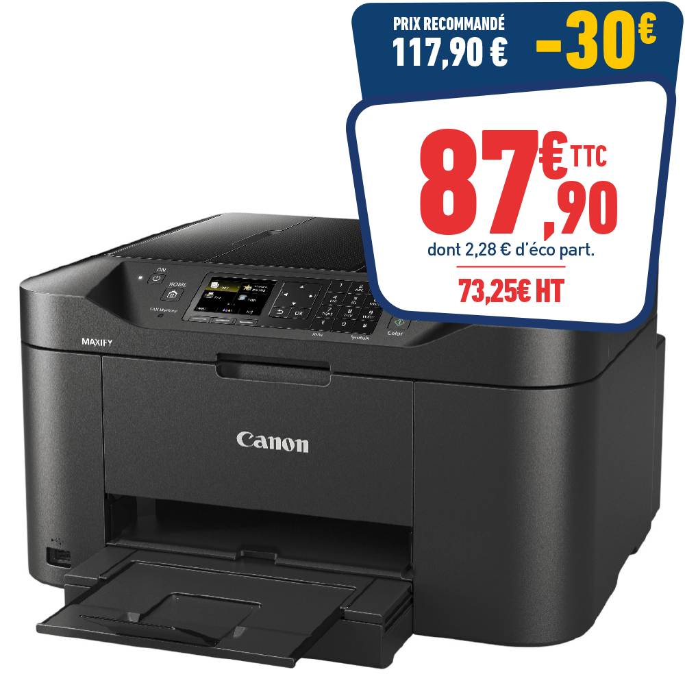 IMPRIMANTE JET D’ENCRE MULTIFONCTION CANON MAXIFY MB2150