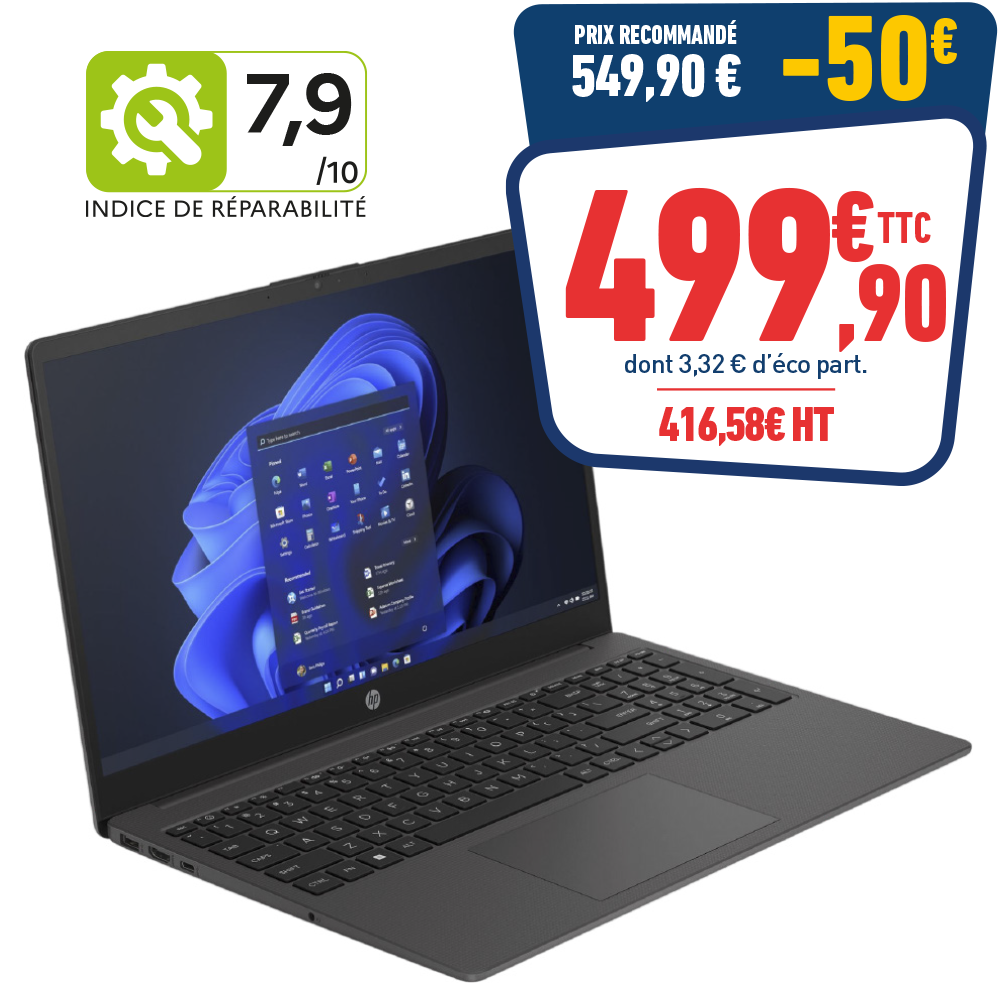 PC PORTABLE HP 15,6”