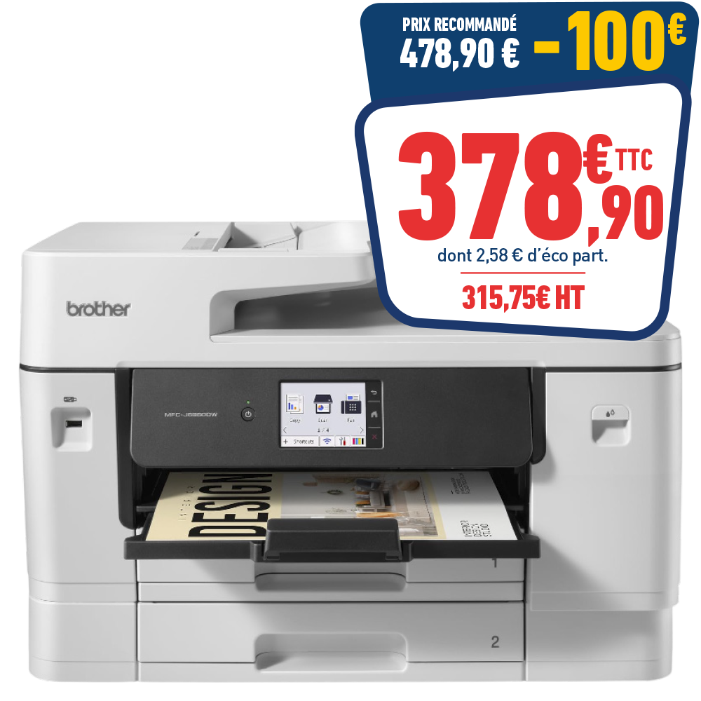 IMPRIMANTE MULTIFONCTION JET D’ENCRE Brother MFC-J6960DW