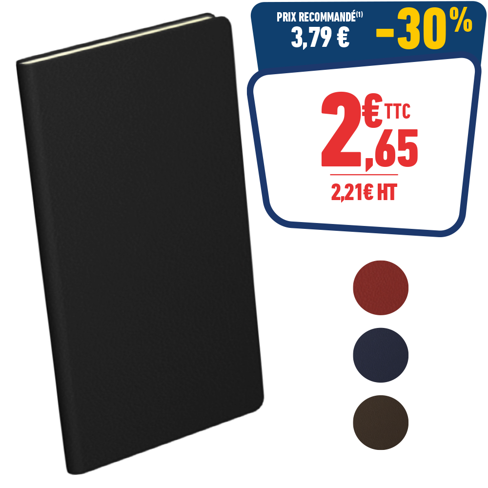 Agenda semainier de poche