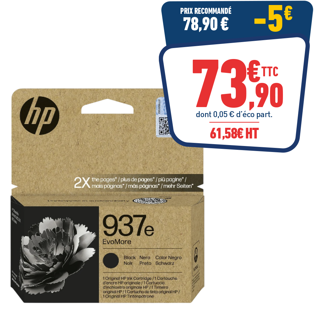 CARTOUCHE D’ENCRE HP 937e