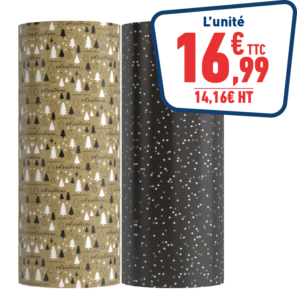 PAPIER CADEAU NOËL