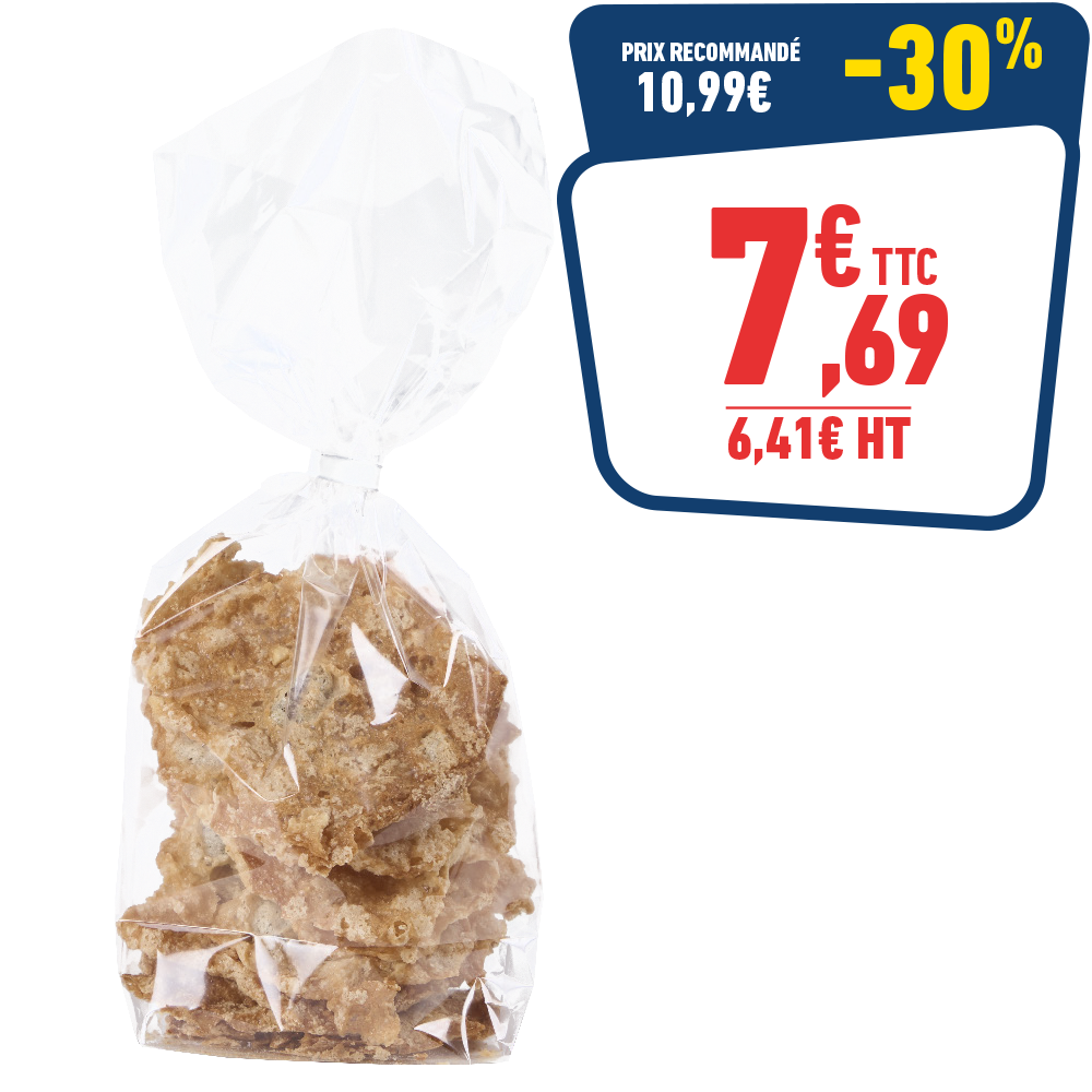 100 SACHETS TRANSPARENTS