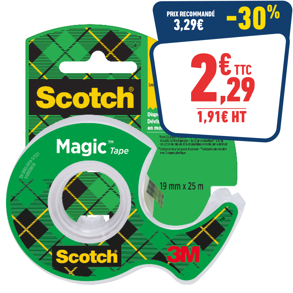 RUBAN ADHÉSIF Scotch® Magic™