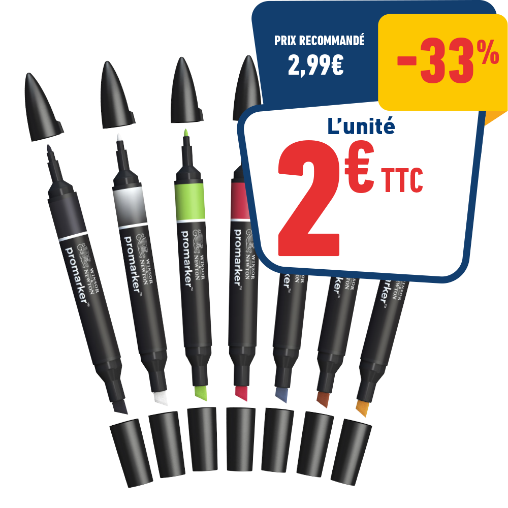 MARQUEURS DOUBLE POINTE PROMARKER