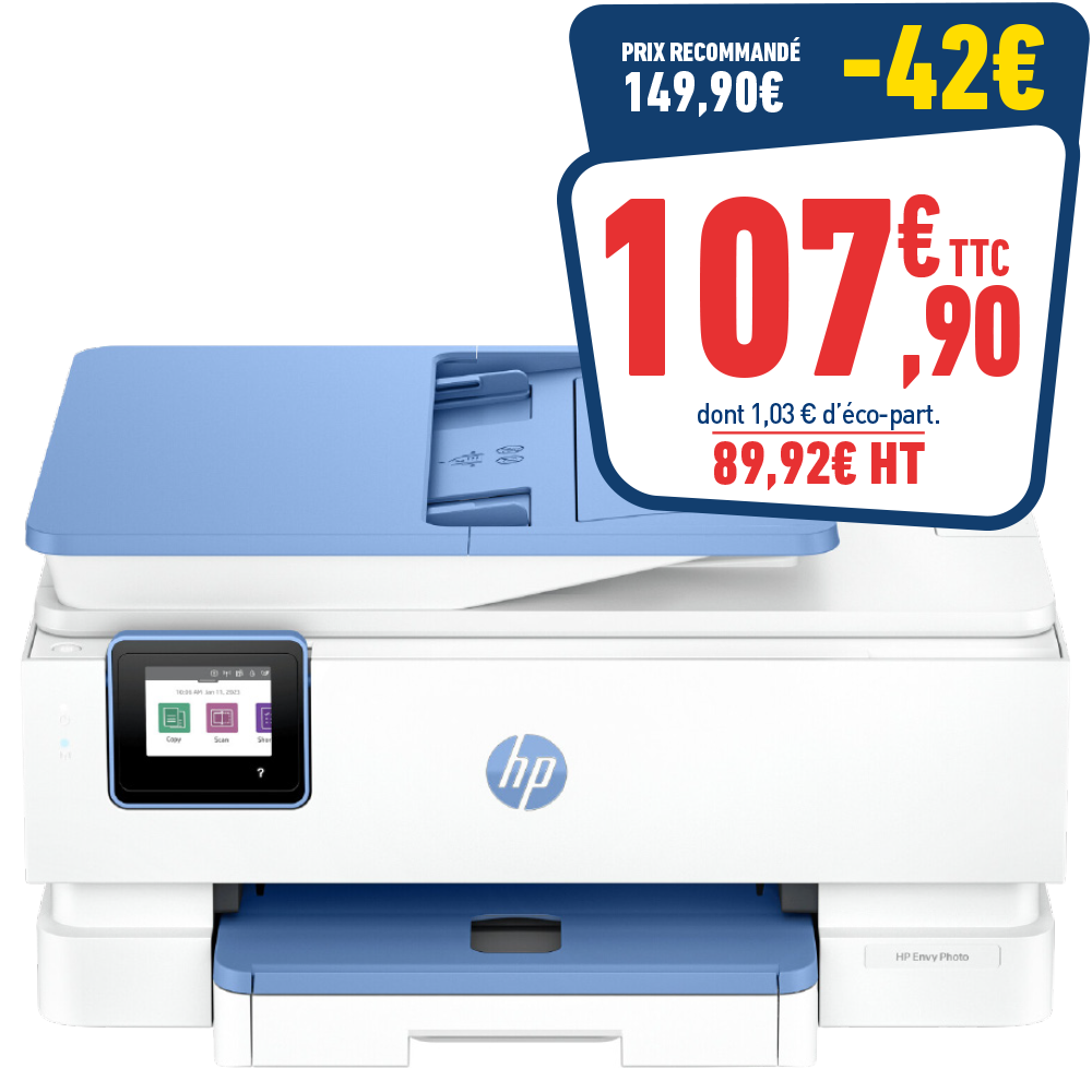IMPRIMANTE JET D’ENCRE MULTIFONCTION HP ENVY Photo 7931