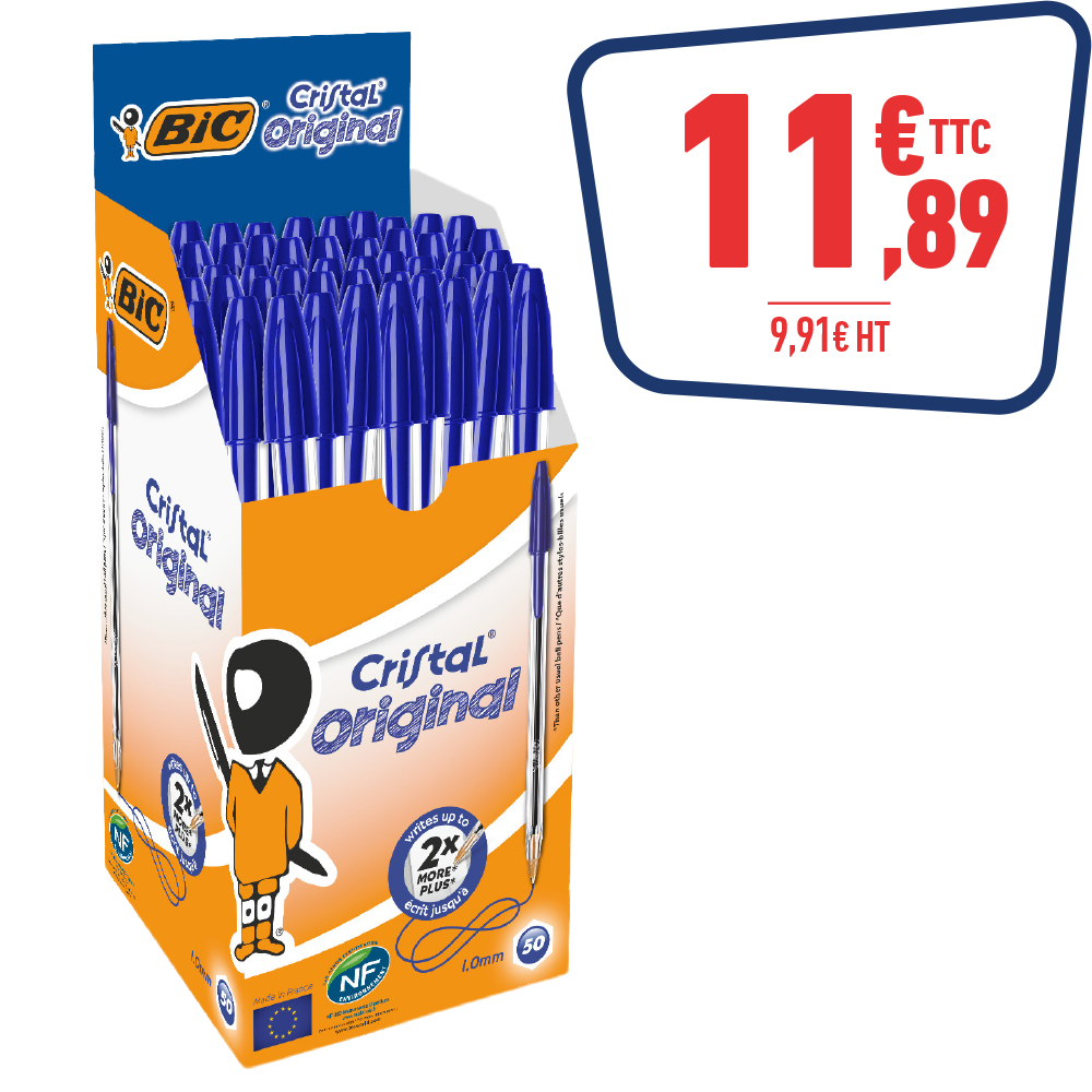 50 STYLOS BILLE