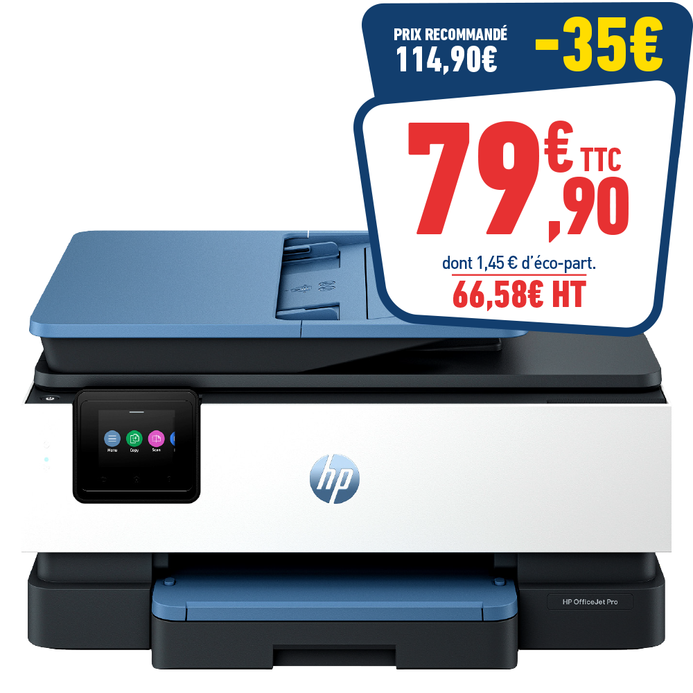 IMPRIMANTE JET D’ENCRE MULTIFONCTION HP OFFICEJET PRO 8125e