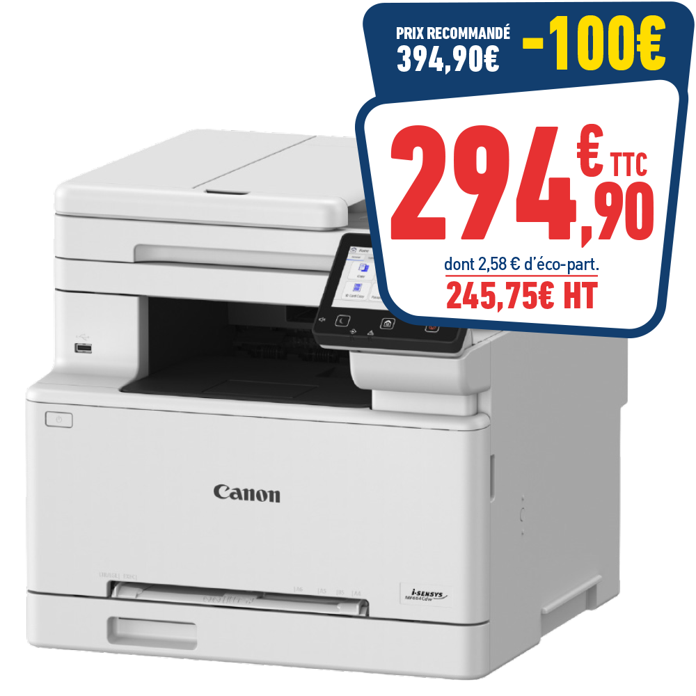 IMPRIMANTE MULTIFONCTION LASER CANON i-SENSYS MF664Cdw