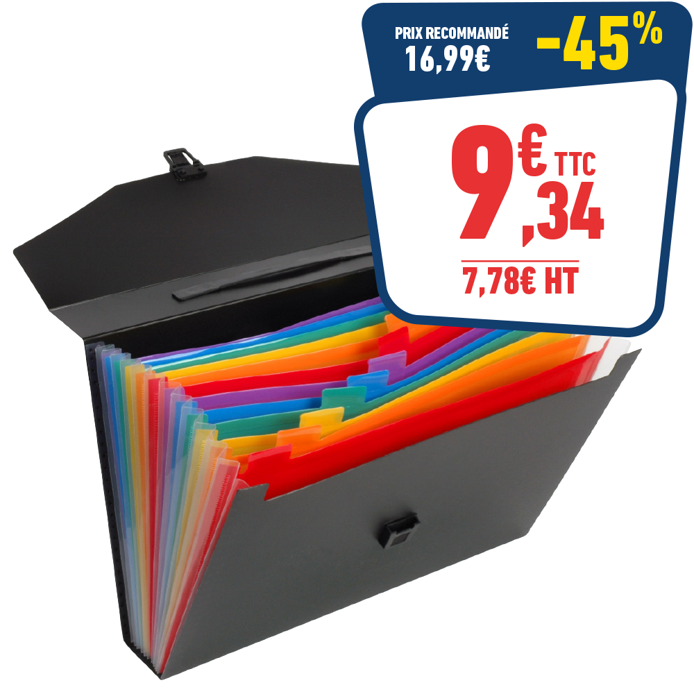 VALISETTE TRIEUR «RAINBOW CLASS»