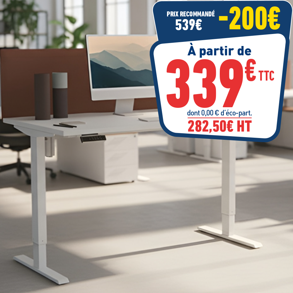 BUREAU ÉLECTRIQUE ASSIS-DEBOUT