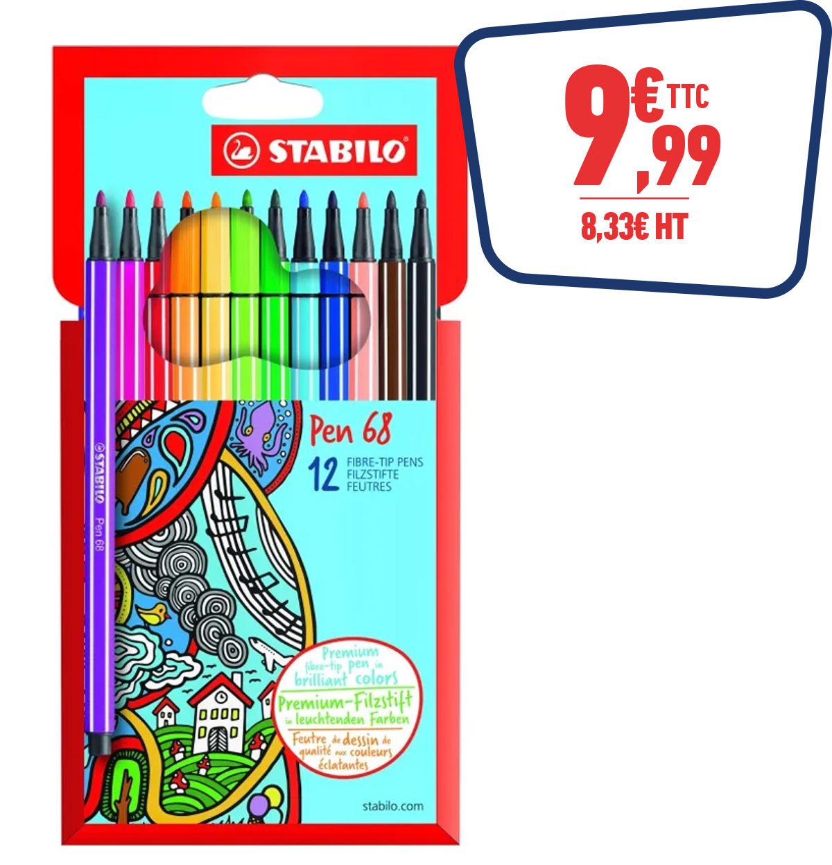 STABILO Pen 68